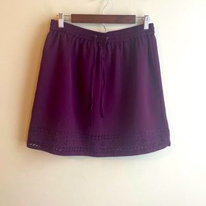 J. Crew Laser Cut Athleisure Skirt